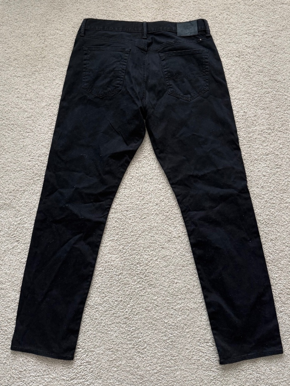 Lucky Brand 121 Heritage Slim Jeans Black 34x32